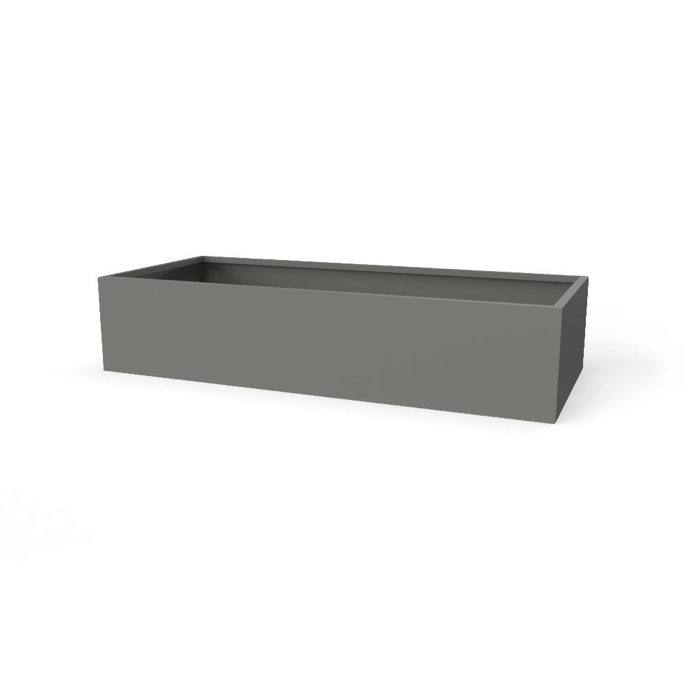 Jay Scotts Selenge Rectangular Fiberglass Planter Box - Size 70"L x 30"W x 15"H