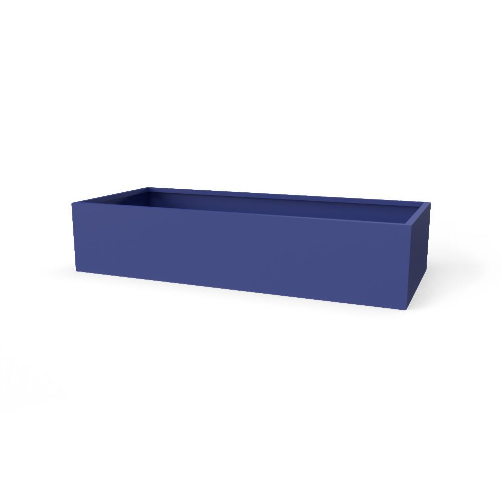 Jay Scotts Selenge Rectangular Fiberglass Planter Box - Size 56"L x 24"W x 12"H