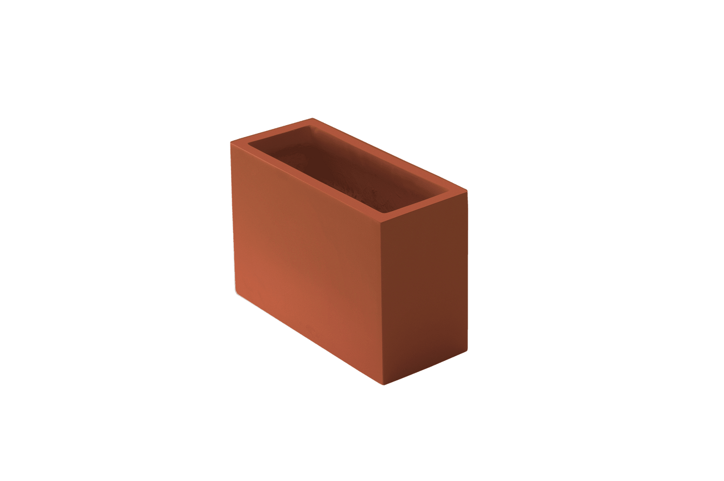 Jay Scotts Nile Wall Fiberglass Planter Box - 12"L x 5"W x 8"H