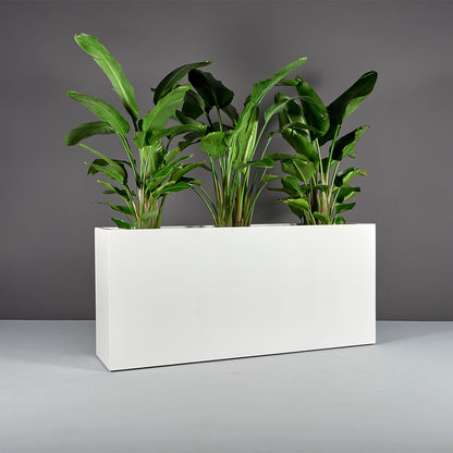 Jay Scotts Potsdam Rectangular Fiberglass Planter Box - Size 48"L x 16"W x 32"H